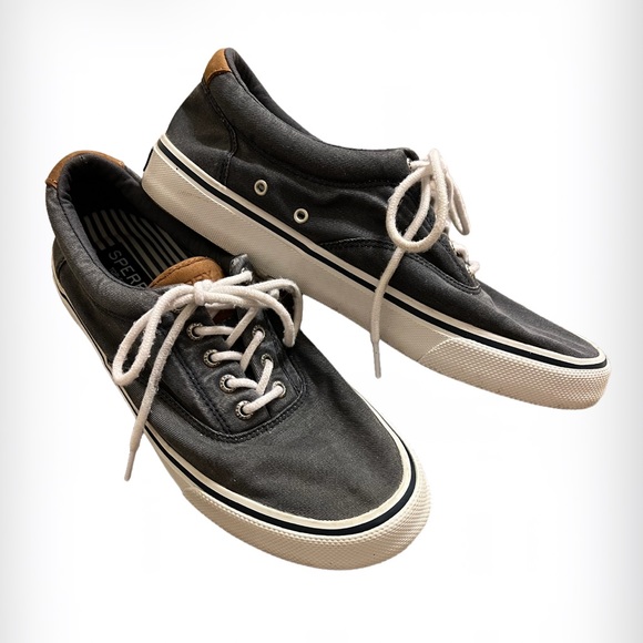 Sperry Other - Sperry Top-Siders for Men Size 10 Canvas Salt Washed Navy